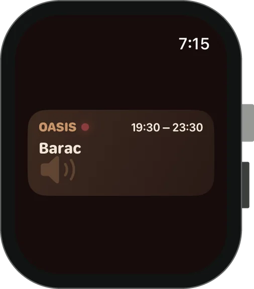 Smart Stack widget — Oasis